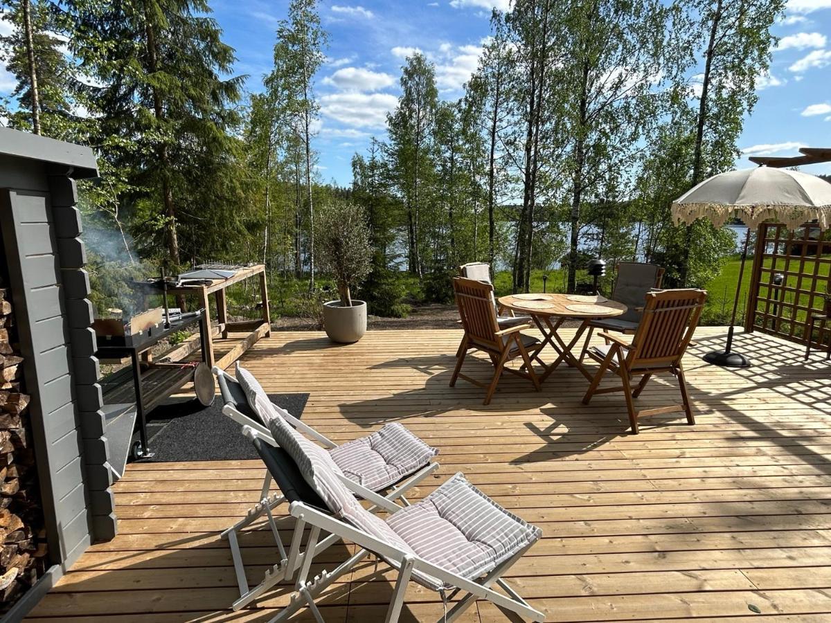 Sauna Cabin In The Heart Of Nuuksio National Park - Moekki Nuuksiossa Еспоо Екстериор снимка