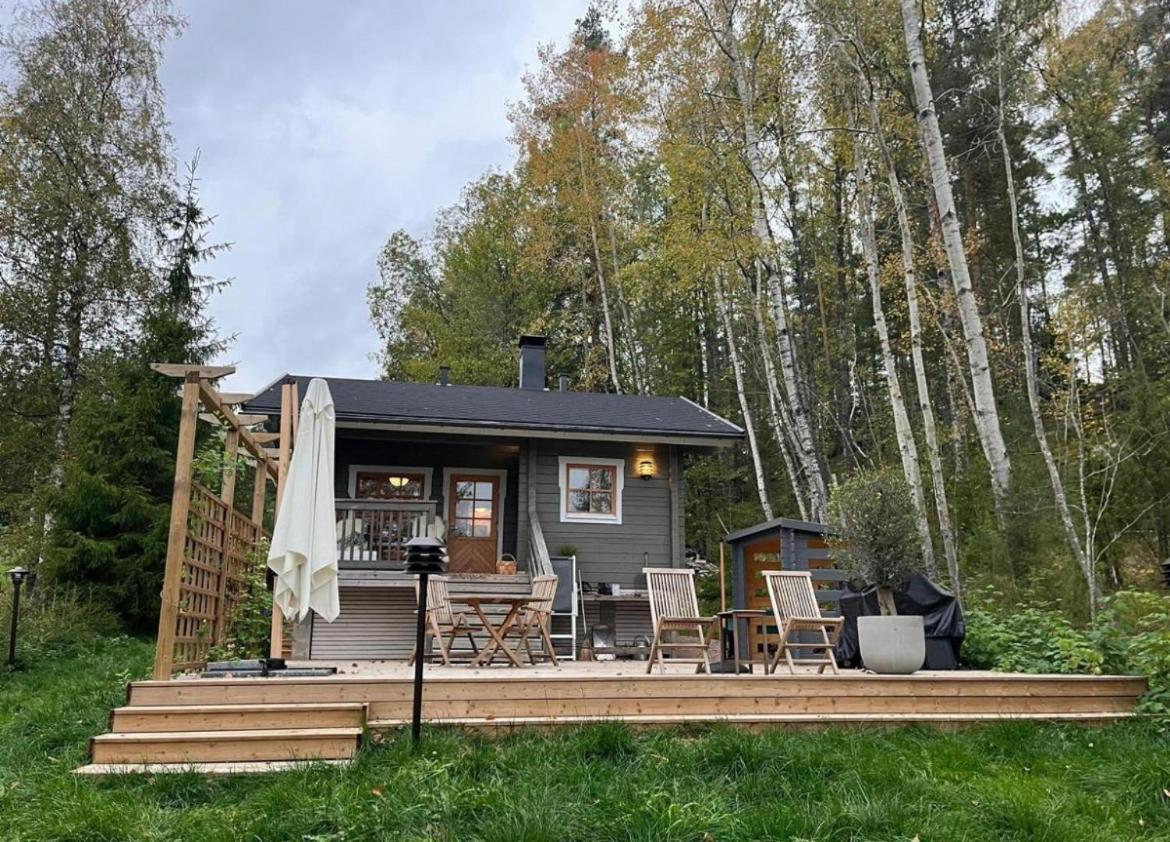 Sauna Cabin In The Heart Of Nuuksio National Park - Moekki Nuuksiossa Еспоо Екстериор снимка