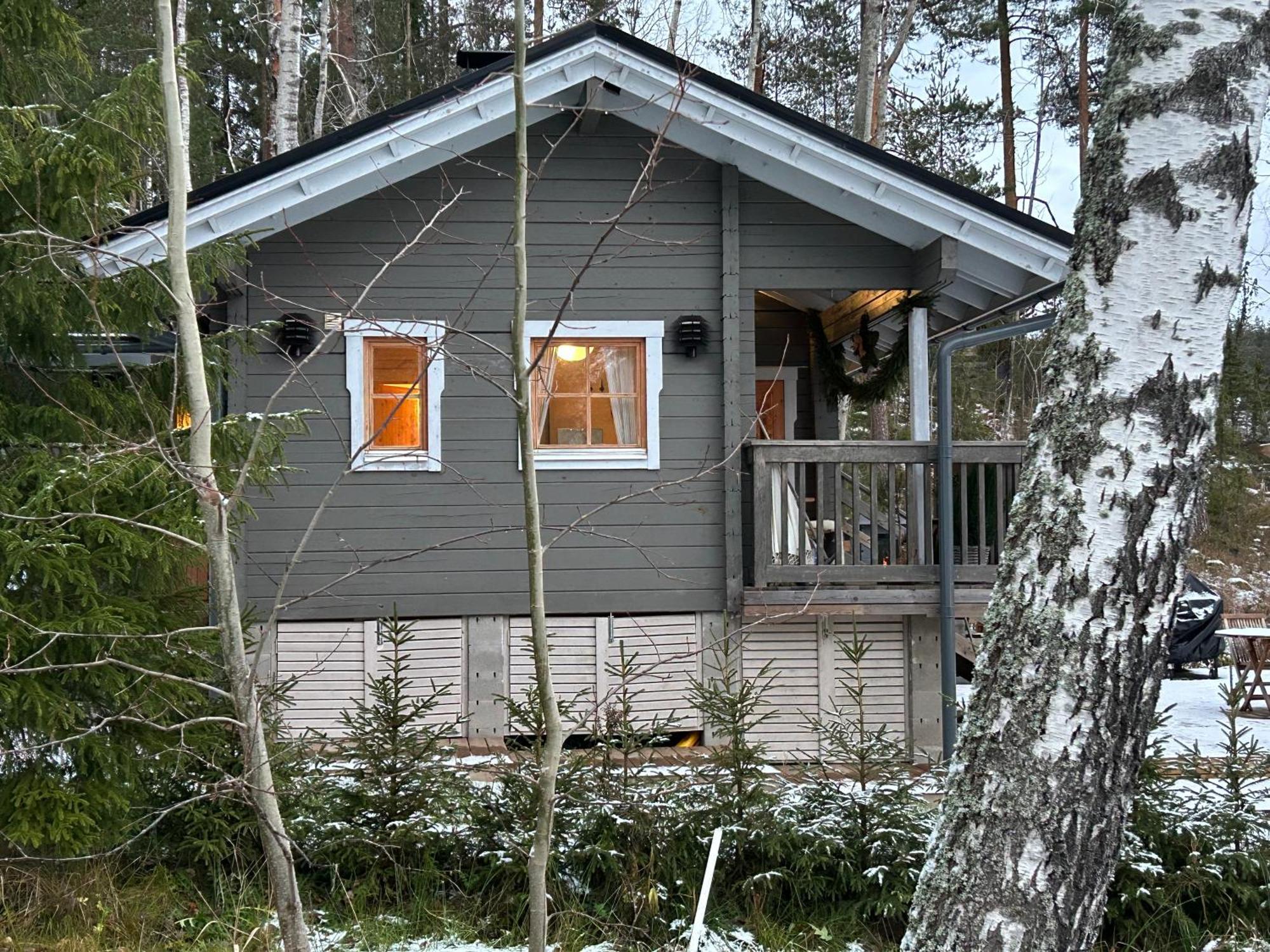 Sauna Cabin In The Heart Of Nuuksio National Park - Moekki Nuuksiossa Еспоо Екстериор снимка